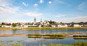 Paysage et château de Blois