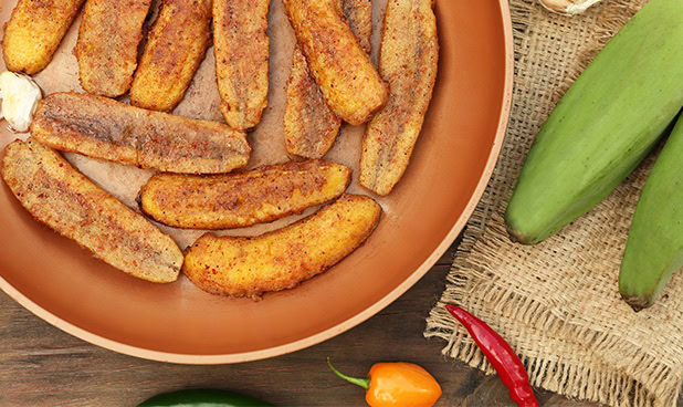 Bananes frites