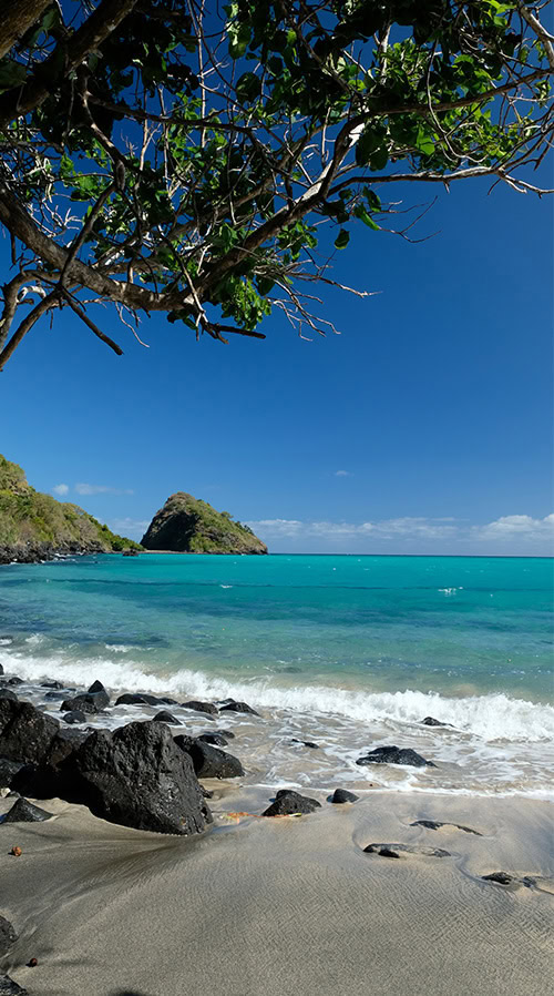 Plage paradisiaque de Mayotte