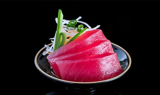 Sashimi de thon