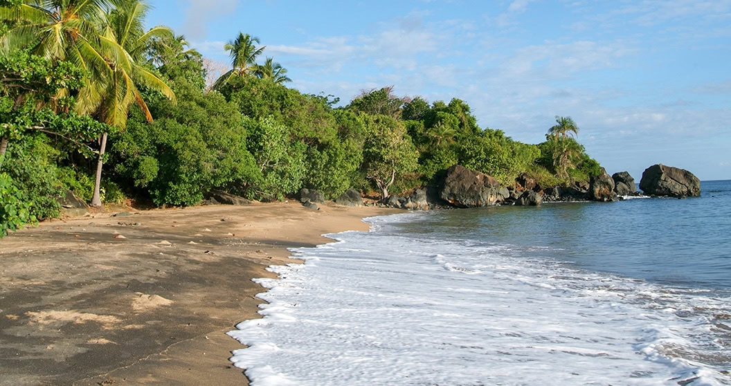 Plage paradisiaque de Mayotte